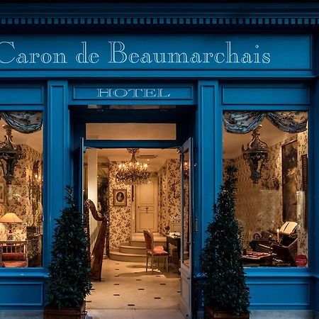 Hotel Caron De Beaumarchais Paris Exteriör bild